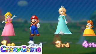 Mario Party 10 Coin Challenge #18 Daisy vs Peach vs Rosalina vs Mario Gameplay