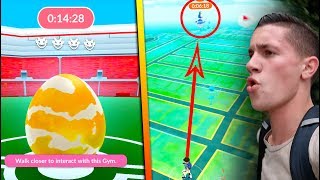 RUNNING FOR MY FIRST LVL4 RARE RAID IN POKEMON GO! DID WE GET IT? + How To Raid!
