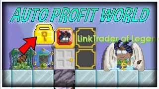Making Auto Profit World [OMG]│Growtopia(그로우토피아)