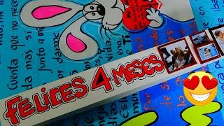 QUE LE PUEDO REGALAR A MI NOVIO DE 4 MESES - creaciones betina