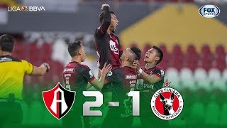 Liga MX Atlas-vs-Tijuana-Resumen 31-01-20