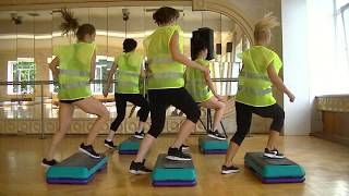 кислотный диджей (step choreography, vertical step)