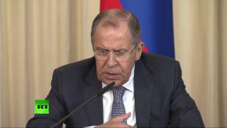 Пресс-конференция Лаврова и главы МИД Афганистана по итогам переговоров