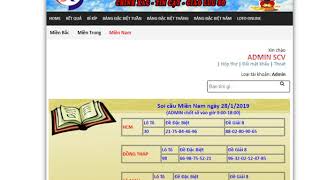 Kết quả lô tô miền Bắc ngày 28/01-Soi cầu XSMT-Soi cầu miền Nam ngày 28/01/2019