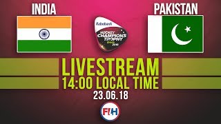 India v Pakistan | 2018 Men’s Hockey Champions Trophy | FULL MATCH LIVESTREAM