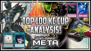 Top 100 KC Cup Deck Lists Analysis [Yu-Gi-Oh! Duel Links]