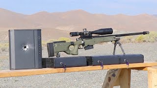 AWM Sniper rifle vs Biometric Gun Safes