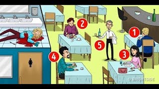 can you find out who is the killer ?Only the Smartest 5% Can Solve