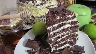 Рецепт- Шоколадный торт на сковородке