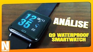ANÁLISE do SMARTWATCH "Q9 Waterproof Sports" da GEARBEST !! - Noberto Gamer