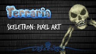Terraria: Skeletron Pixel Art :)