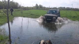 Покатушки по бездорожью Mitsubishi Pajero "Чуриловские лужи"