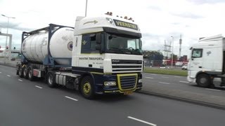 trucks, trucks, trucks, Waalhaven Rotterdam, 15 8 2013, part 1 of 4