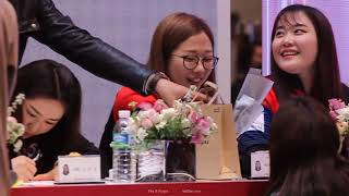 180311 대한민국 여자 컬링 국가대표 사인회