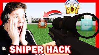 *SNIPER HACK* in MINECRAFT (mega krass)