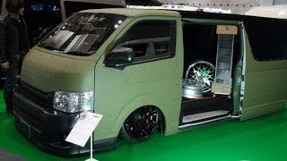 (HD)Osaka Auto Messe 2014-TOYOTA HIACE custom THR200V(大阪オートメッセ2014)
