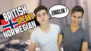 British Boy Speaks Norwegian FT Weird Norwegian
