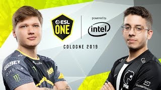 CS:GO - FURIA vs. NaVi [Overpass] Map 2 - Group A - ESL One Cologne 2019