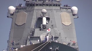 【13年ぶりの故郷へ】 海上自衛隊 イージス艦「みょうこう」 直江津港入港 Japan's Navy Kongo-class Aegis destroyer DDG-175 Myoko JMSDF