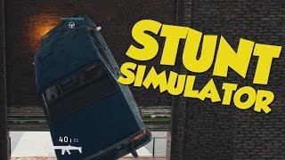 STUNT SIMULATOR! - PlayerUnknown's Battlegrounds Funny Moments + Giveaway
