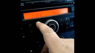Разблокировка магнитолы Nissan Note www.nissancode.ru