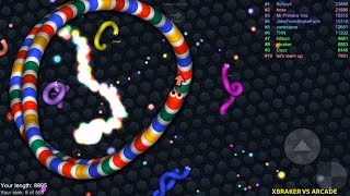 Slither.io - Big Snake Gameplay Walkthrough Part 1 (iOS, Android)