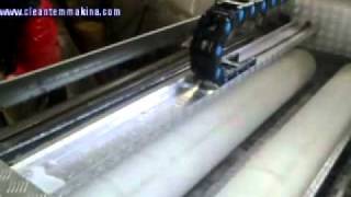OTOMATİK HALI YIKAMA MAKİNASI BANTLI KROM www.cleantem.com