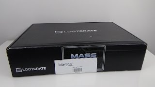 [Unboxing] LOOT CRATE - Mass Effect Limited Edition Crate!