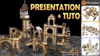Review / Tuto montage de décors MDF Fantasy Realms Savage Domain de TTCombat