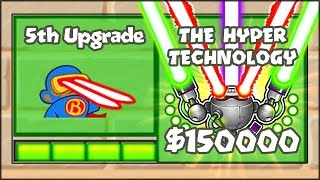 5TH TIER UPGRADES MOD - THE HYPER TECHNOLOGY MONKEY | Bloons TD Battles Hack/Mod (BTD Battles)
