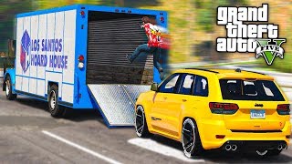 РЕАЛЬНАЯ ЖИЗНЬ ГОНЩИКА В GTA 5 ONLINE - УГНАЛ ФУРГОН У КОНКУРЕНТОВ САЙМОНА! БУДЕТ МЕСТЬ!? ДЖЕРЕМИ ?