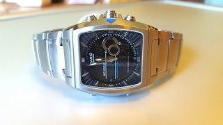 Обзор и настройка CASIO EDIFICE EFA-120D-1A (Review and setting)