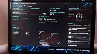 Настройка UEFI BIOS Utility - EZ Mode для установки Windows