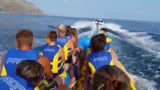 Крым  Чёрное море  Прогулка на банане