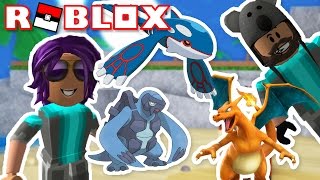 CHARIZARD + CARRACOSTA + KYOGRE!?!?!! | Pokémon Brick Bronze [#9] | ROBLOX w/ Thinknoodles