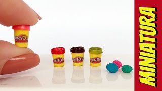 Como fazer Mini Massinha Play-Doh para Barbie e Outras Bonecas!