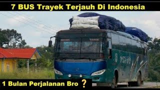 7 BUS dengan Trayek Terjauh di Indonesia (Revisi)