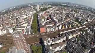 Mediapark & Hansaring - Vogelperspektive Köln