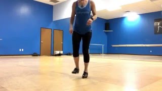 5 count Riff Combo intermediate tap move syncopated riff