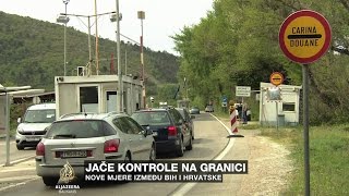 Jače kontrole na granici BiH i Hrvatske