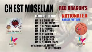CLUB HANDISPORT EST MOSELLAN vs GENNEVILLIERS BASKET FAUTEUIL