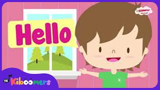 Hello Song | Hello Hello How Are You | Hello Song for Kids | The Kiboomers