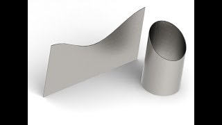 Как сделать развертку цилиндра в SolidWorks