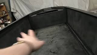 Строим лодку из ПНД болотоход  день второй