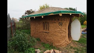 Саманный домик