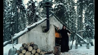 Canvas Tent With A Woodstove- This is what it's all about!!
