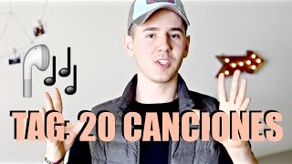 ¡TAG 20 CANCIONES! | Julio ✌?