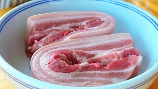 【小穎美食】五花肉最好吃的做法，入口即化，Q彈軟爛不油膩，出鍋連湯汁都不剩