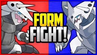 Aggron vs Mega Aggron | Pokémon Form Fight