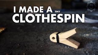 Tiny DIY Clamp (aka. the Clothespin)
